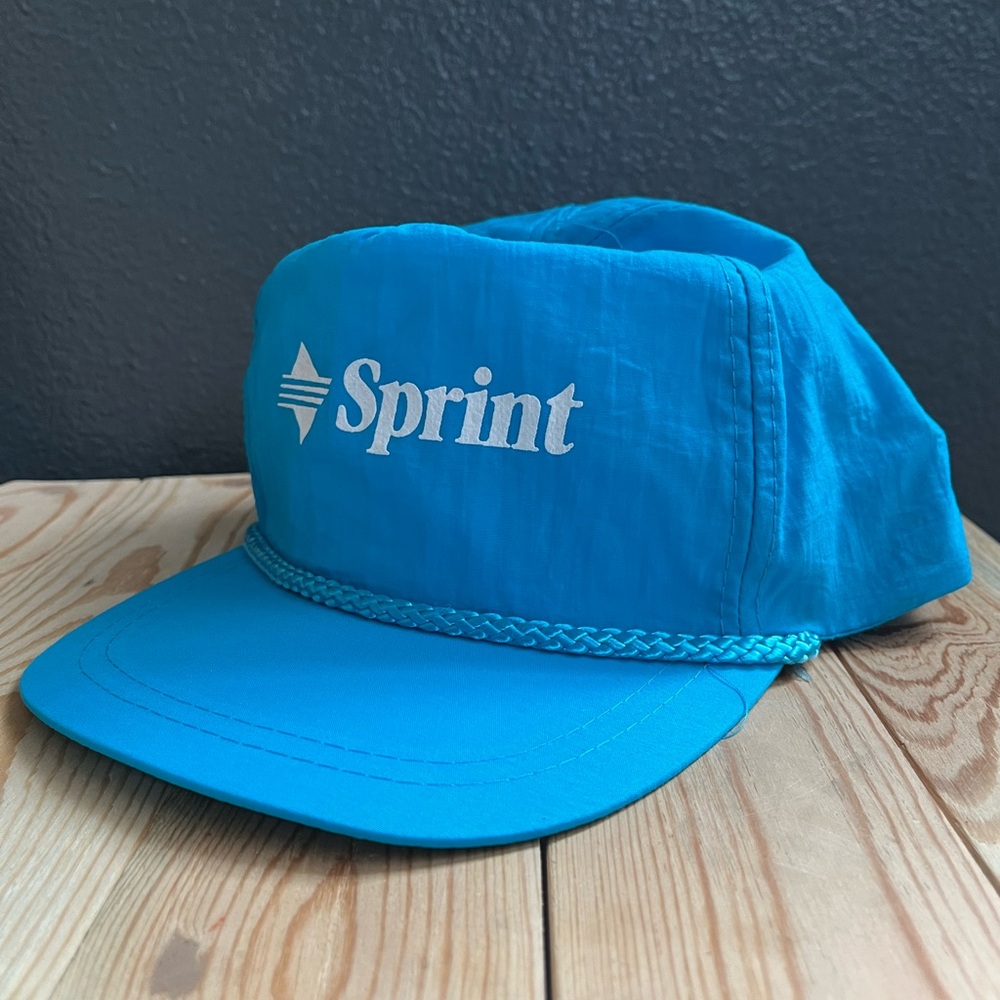 Vintage sprint blue SnapBack hat